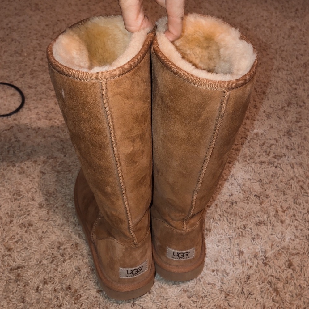 Classic Tall UGG Australia fur boots